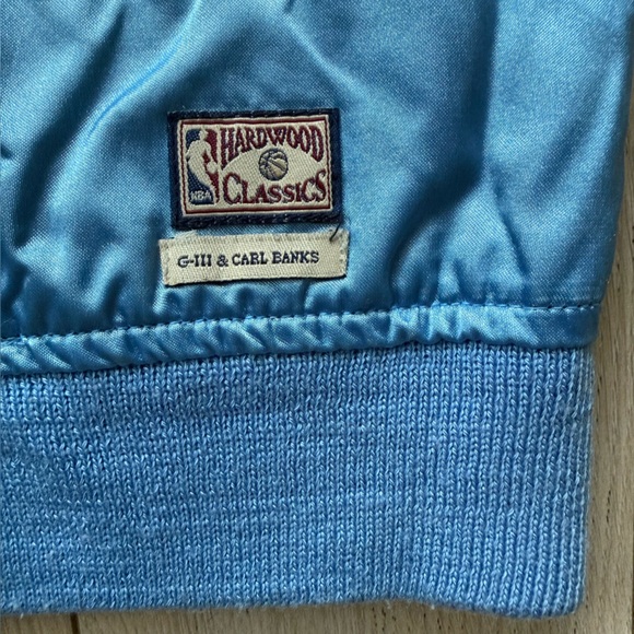 Vintage Hardwood Classics Los Angeles LAKERS G-III Satin Jacket Women’s XL - Picture 5 of 12